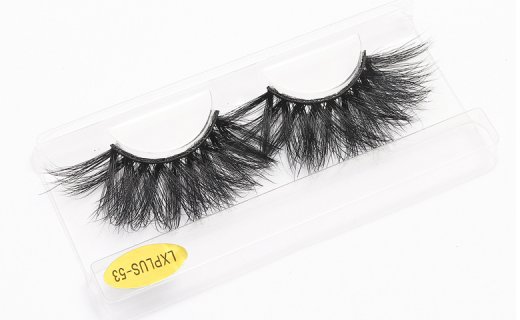 Veleasha Mink Lashes 25mm Dramatic Long Fluffy - Lxplus-53