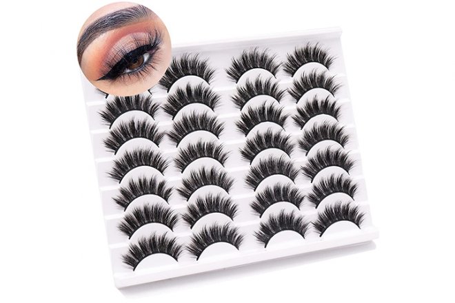 Flase Eyelashes 14 Pairs Lashes Pack 