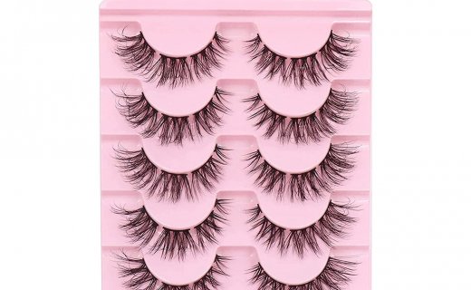 Veleasha Lash Clusters 3D Fluffy & Wispy DIY Individual Lashes Handmade & Lightweight False Eyelashes 7 Pairs Pack Natural Look Eyelashes | Cluster Lashes 03