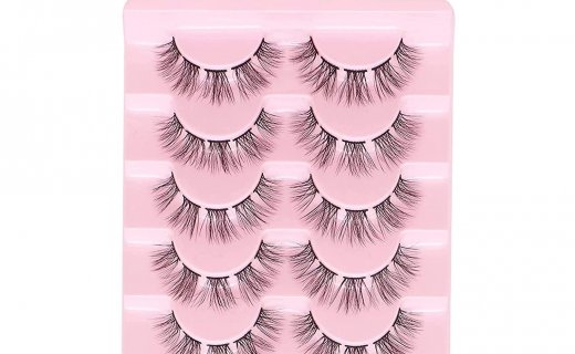 Veleasha Lash Clusters 3D Fluffy & Wispy DIY Individual Lashes Lightweight False Eyelashes 7 Pairs Pack Natural Look Eyelashes | Cluster Lashes 02