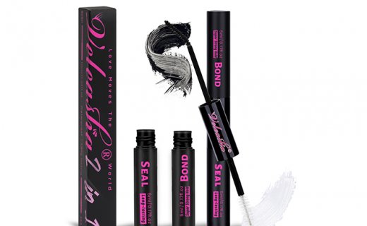 Veleasha Lash Glue Eyelash Clusters Glue 2 in 1 Waterproof Lash Bond and Seal for DIY Eyelash Extensions Super Strong Hold Long Lasting at Home 
