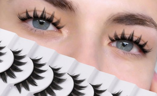 Veleasha Eyelashes Manga Lashes Spiky False Lashes