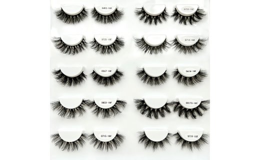 Afro Fluffy Curly Faux Mink Lashes