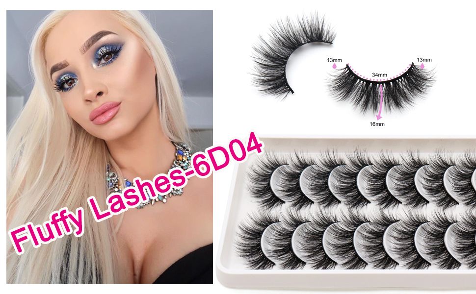 6D04 lashes