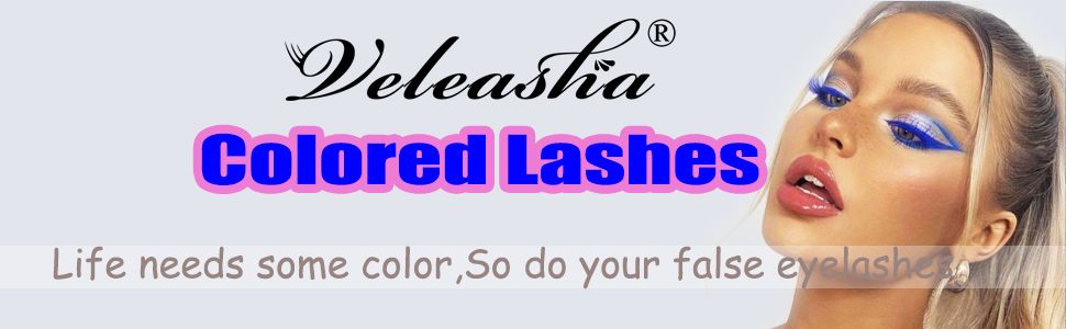 logo-colored lashes