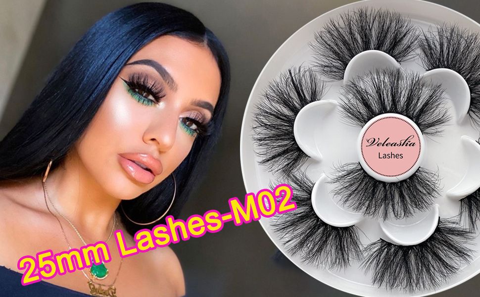 M02 25mm lashes