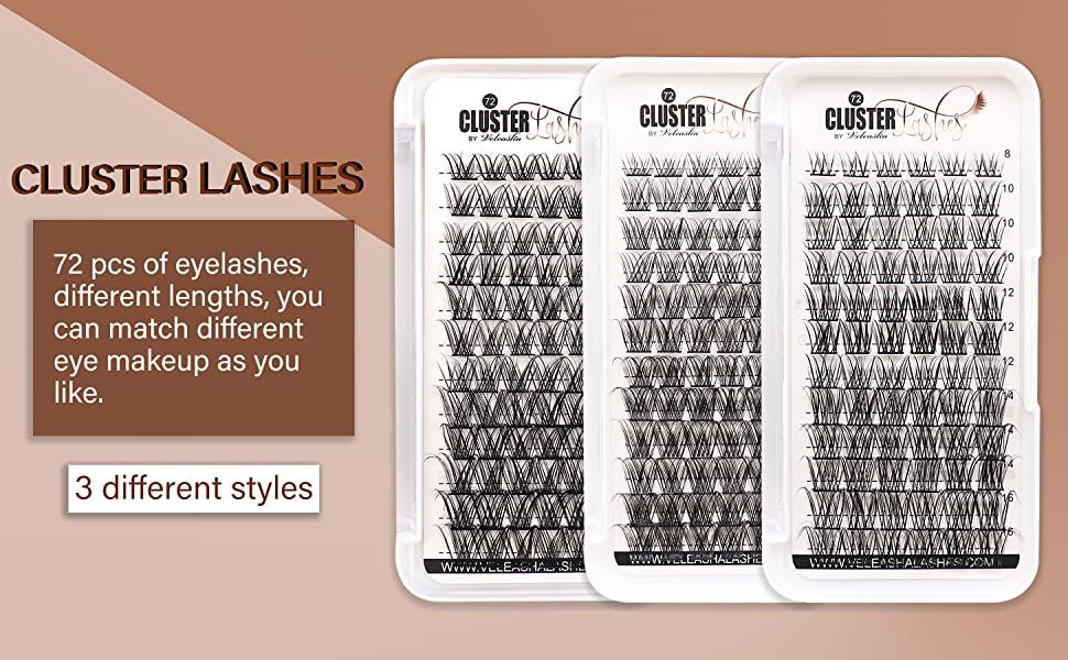 Cluster lashes